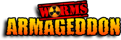 Worms Armageddon logo for Sega Dreamcast